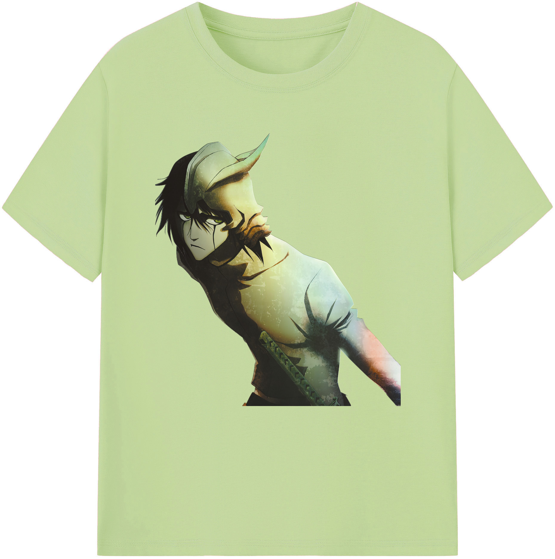 （画像用） ブリーチ ウルキオラ·シファー BLEACH Ulquiorra cifer 綿100％半袖Tシャツ（フロントプリント）